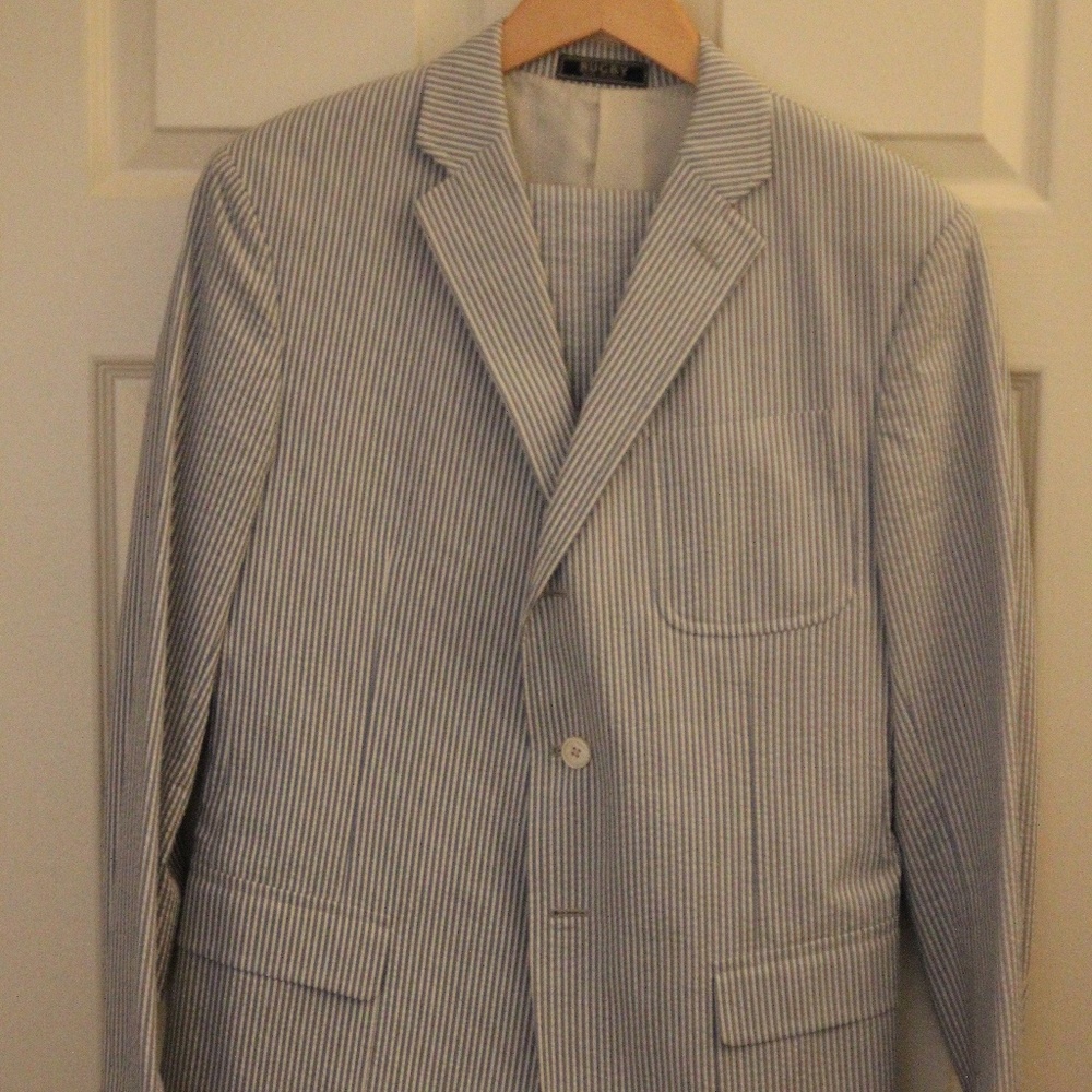 Polo Rugby Seersucker Suit